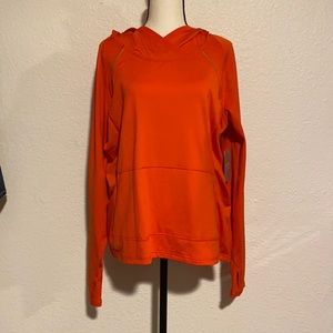 NWT Athleta Plush Tech Wrap Front Hoodie